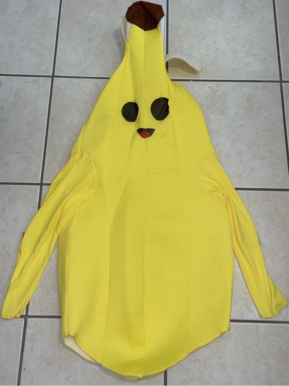 Fortnite Banana Costume Children’s Youth XL Lightweight nana nana Halloween